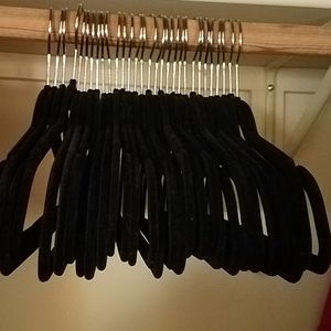 Storage & Organization - NWOT Clothes Hangers 30 Black Velvet Storage & Organization - NWOT Clothes Hangers 30 Black Velvet